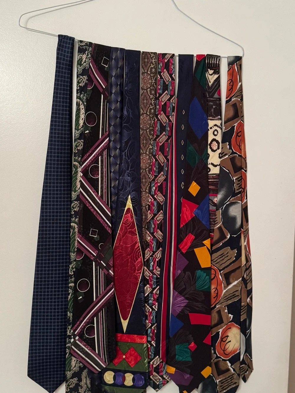 Men's Multicolor Patterned Tie Collection - Assorted Colors